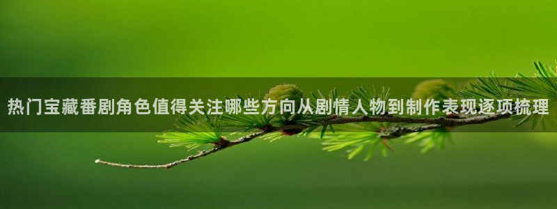 汗汗漫画：热门宝藏番剧角色值得关注哪些方向从剧情人物到制作表现逐项梳理配图