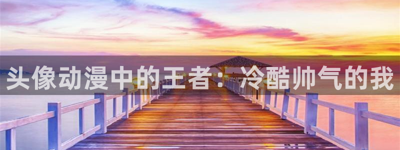 汗汗漫画全集:头像动漫中的王者:冷酷帅气的我配图